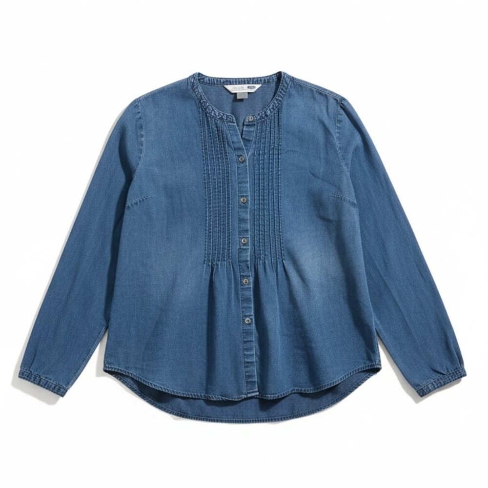 Old Navy denim blouse